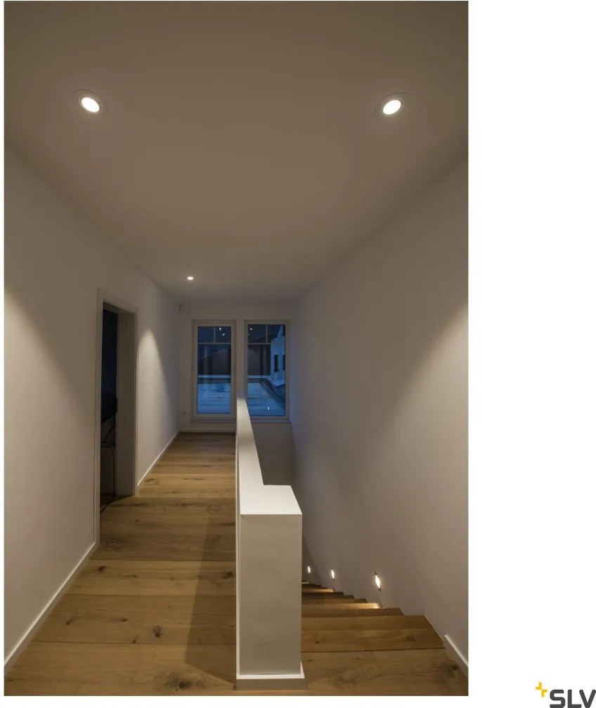 SLV FRAME BASIC 111262 Beépíthető lépcsőházi lámpa 1x1W/LED 3000K 40LM IP20