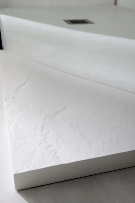 AREZZO design SOLIDSoft zuhanytálca 90x90 cm, FEHÉR, színazonos lefolyóval (2 doboz)