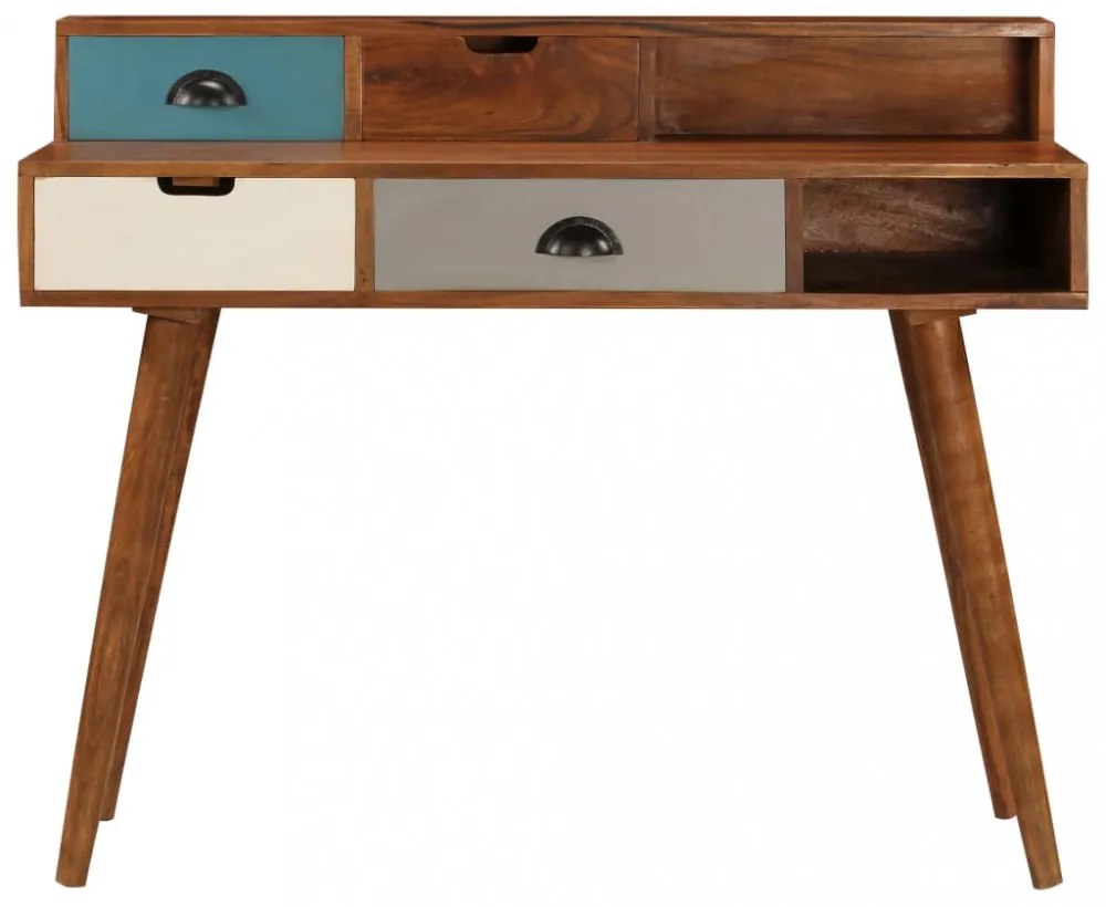 tömör akácfa íróasztal 110 x 50 x 90 cm