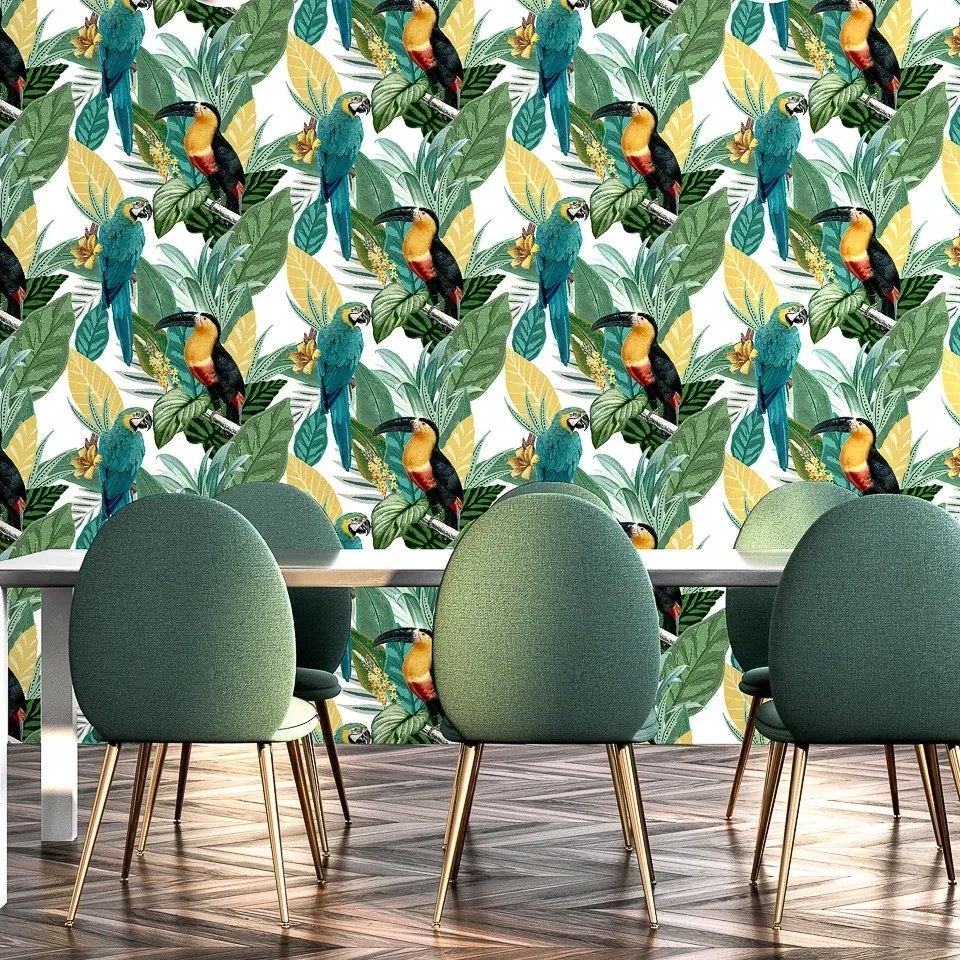 Arthouse Signature 1 Toucan Jungle színes madaras vlies tapéta – 296803