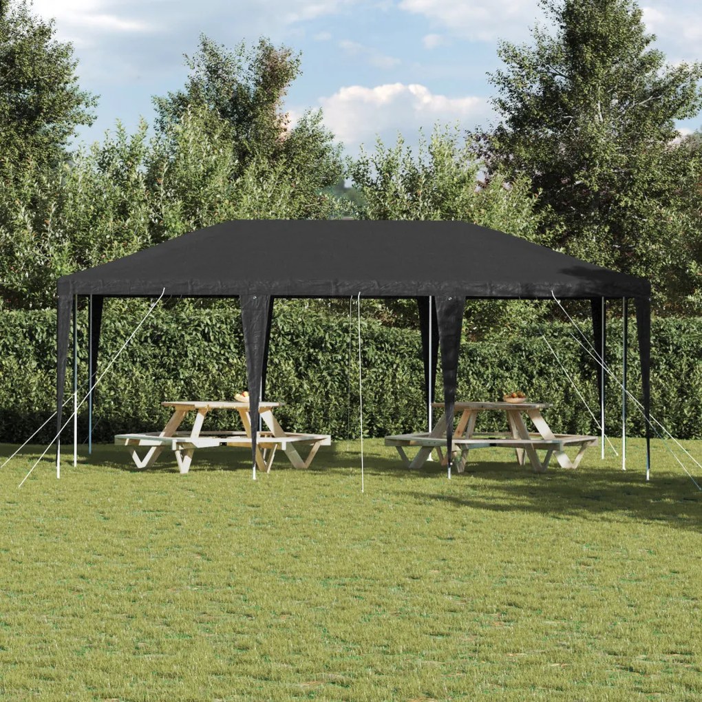 Parti Sátor Antracit 6x4 m PE