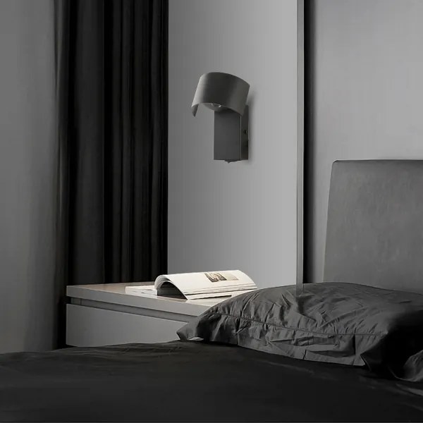 Brilagi - LED Fali lámpa VASTO LED/3W/230V fekete