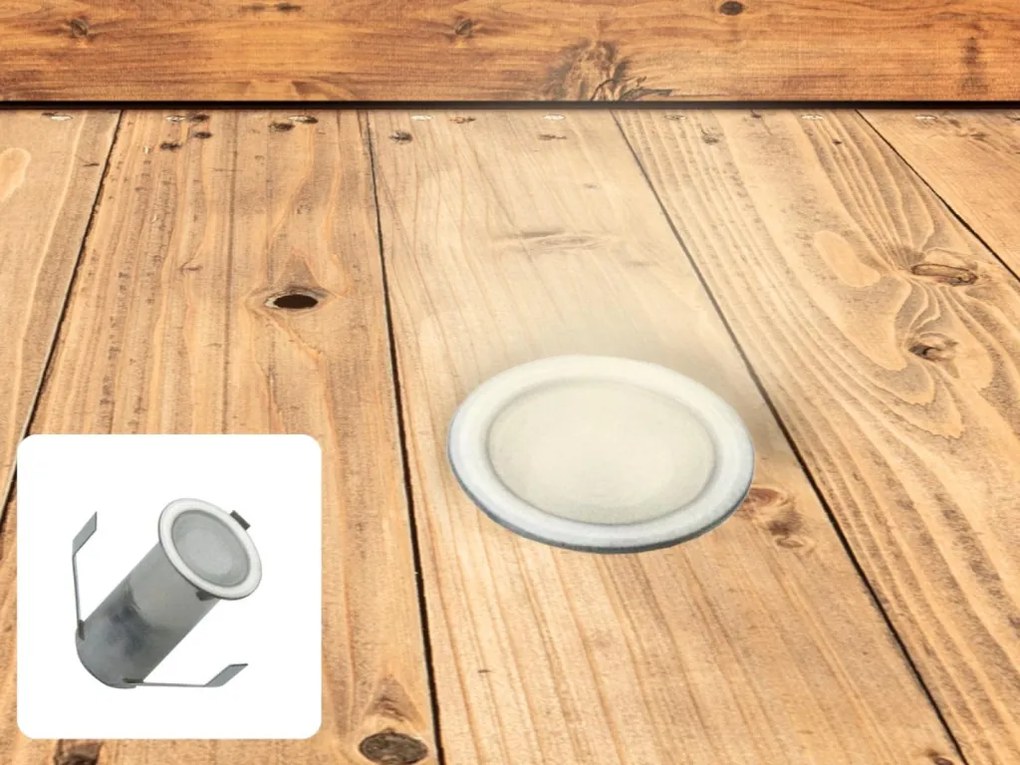 LED padlóvilágítás 0,4W / IP67 FL101 / 2800K - LFL110
