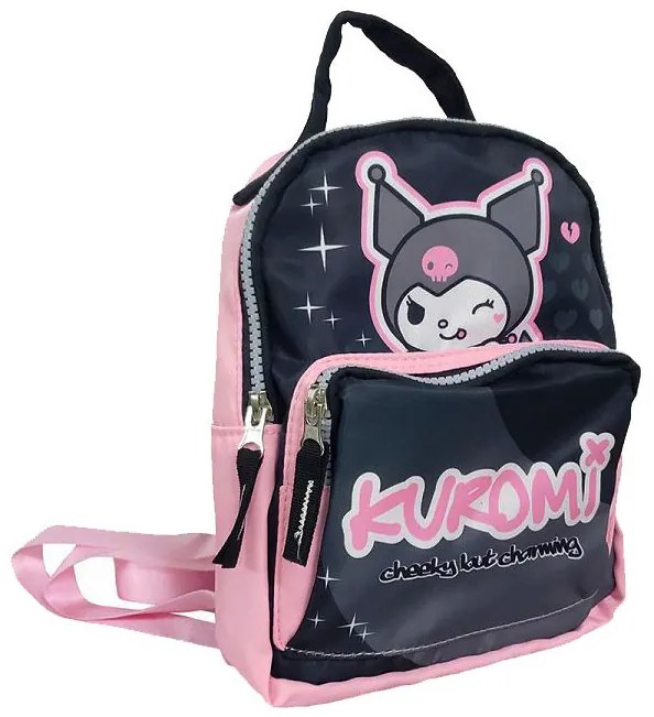 Hello Kitty Kuromi hátizsák, táska 23 cm