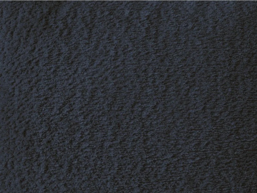 Sötétkék buklé sarokkanapé (bal oldali-heverő résszel) Azra – Bobochic Paris