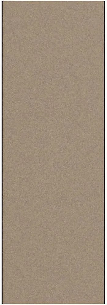 vidaXL Ajtószőnyeg Beige és fekete 120 x 350 cm Polipropilén és vinil