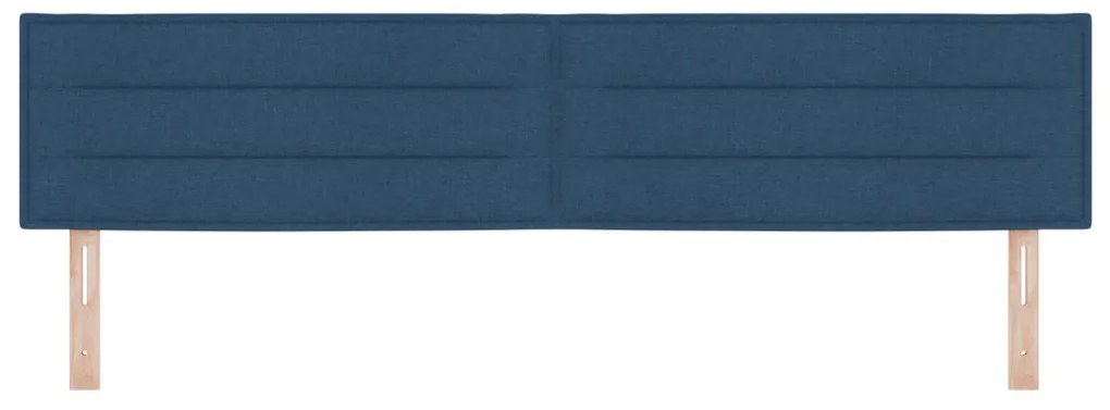 Fejtámla vonal design Kék 200 cm Szövet