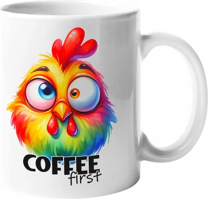 Csodálatos Kávés Bögre Coffe First Először Kávé 330ML Doboz