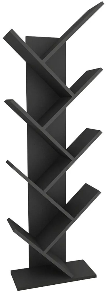 Hitit Anthracite könyvespolc