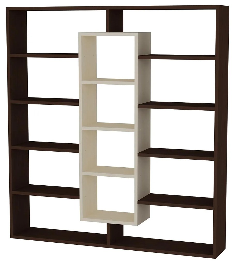 Regál Ampre (wenge + krém). 1088236