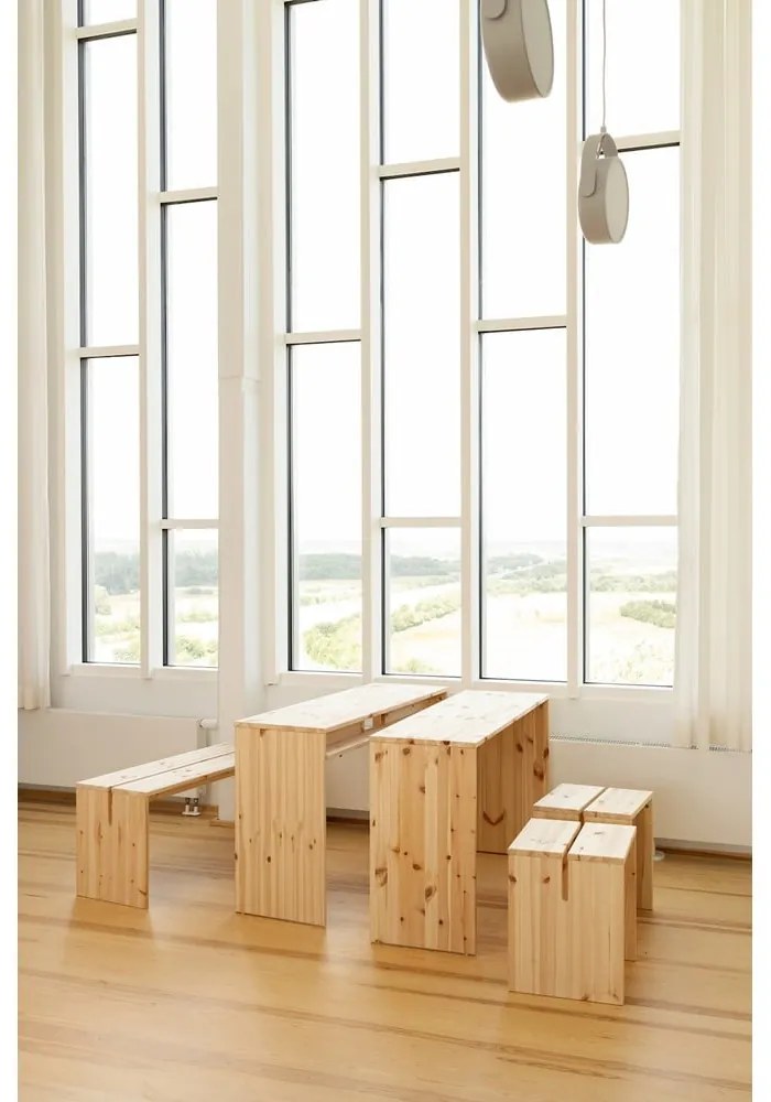 Borovi fenyő étkezőasztal 79x124 cm Join-In – Karup Design