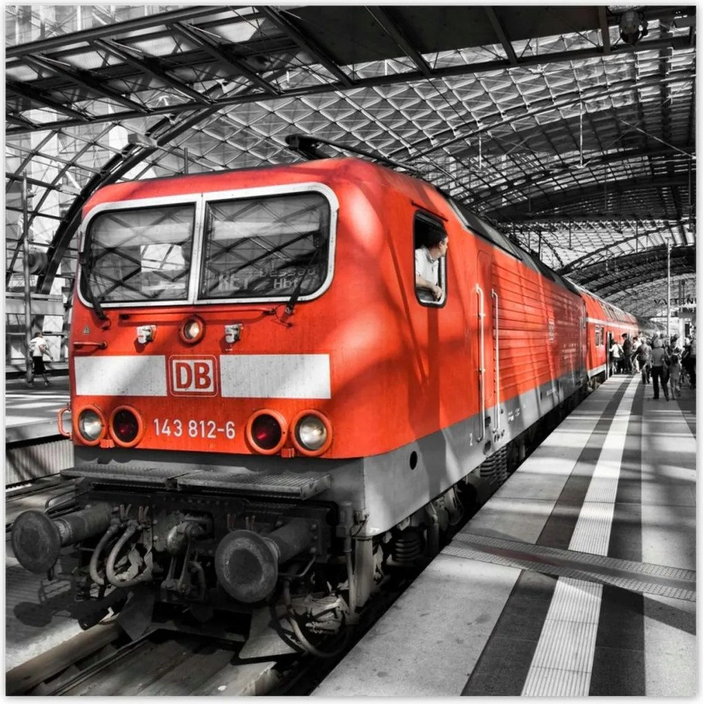 Poszterek 30x30 Db Berlin vonat