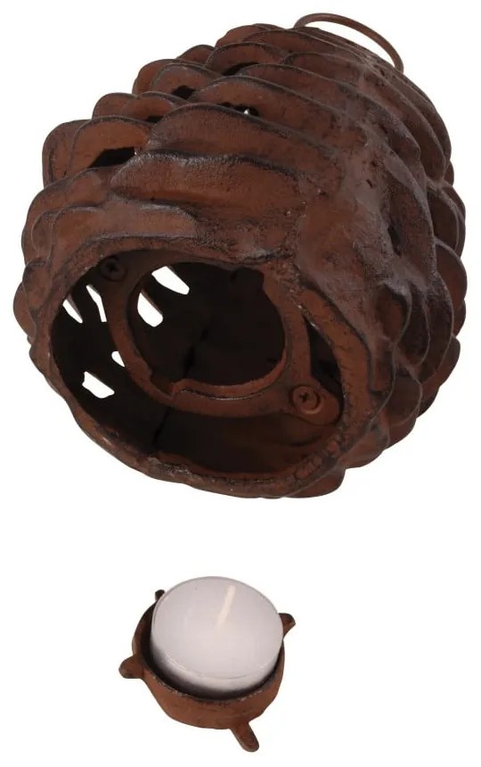 Fém lámpás (magasság 18 cm) Pine Cone – Esschert Design