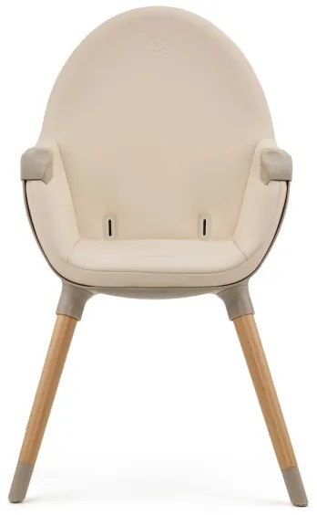 KINDERKRAFT - Gyermek étkezőszék 2v1 FINI2 bükkfa/bézs