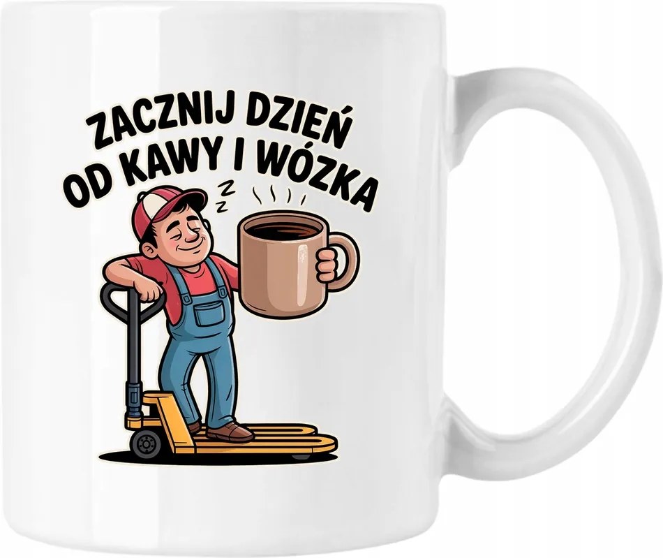 Raktáros bögre logisztika mém vicc 1 Fehér 330ml