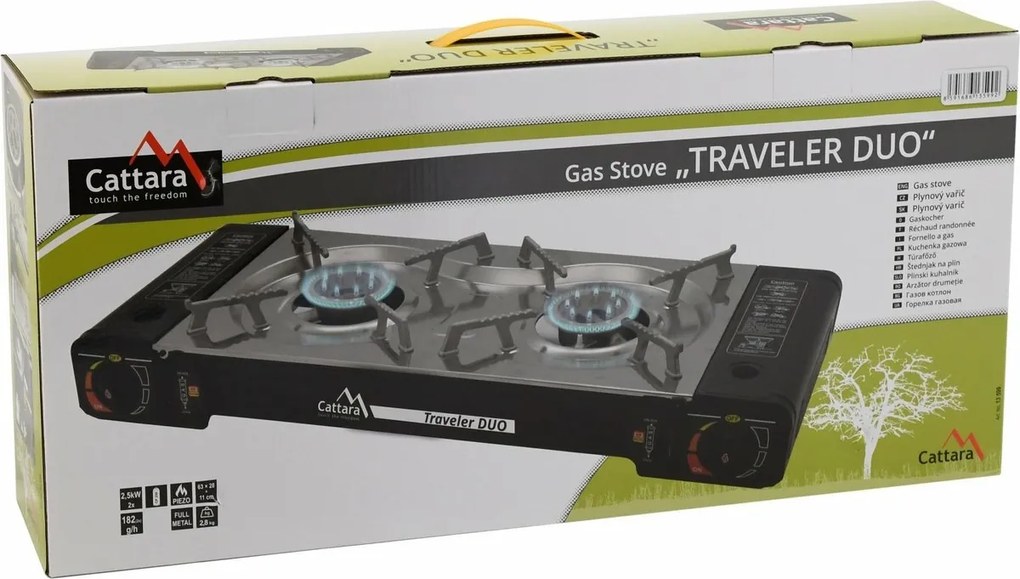 Cattara Traveler DUO Gáztűzhely