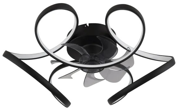 Globo 03638 - LORIS LED mennyezeti ventilátor 40W 3000-6000K + távirányító