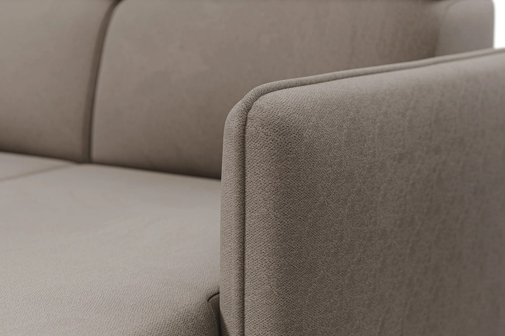 Barcelia U kanapéágy - Asti 03 szövet lila