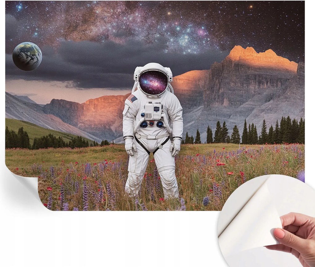 Design fali fotótapéta öntapadós kozmikus tájkép 208x146 cm