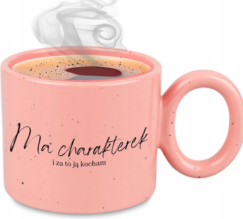 Bögre XL Rózsa Ajándék Feleség Lány Karakter És Ezért Szeretem Őt