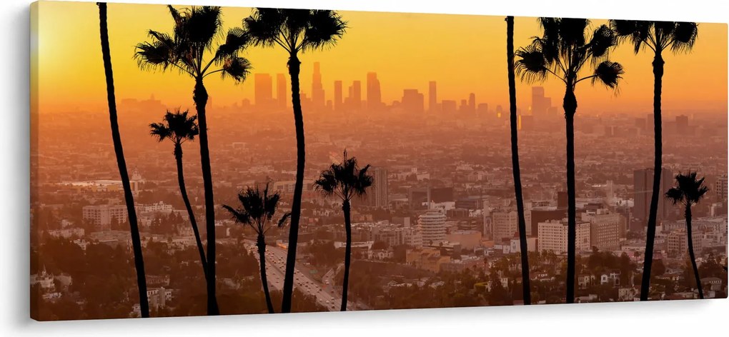 Kép - Los Angeles panorámája (120x50 cm)