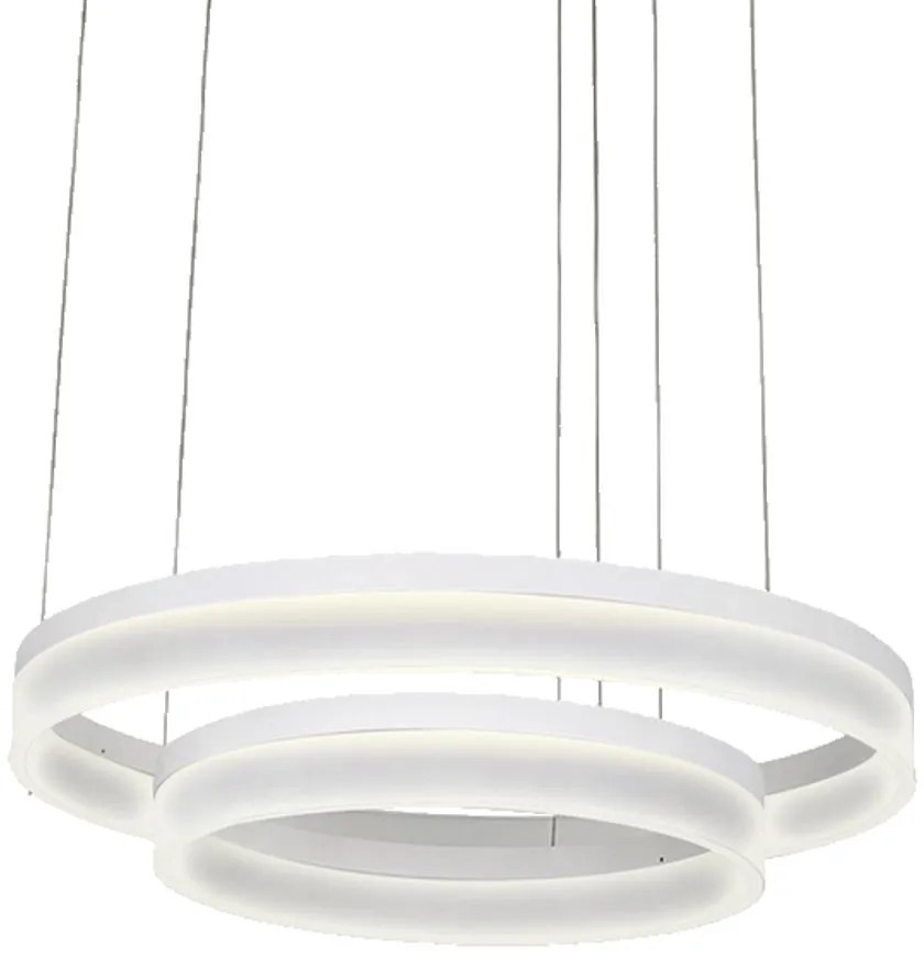 PREZENT 18408 VEDUA Modern Led Függesztett Lámpa Matt Fehér LED IP20