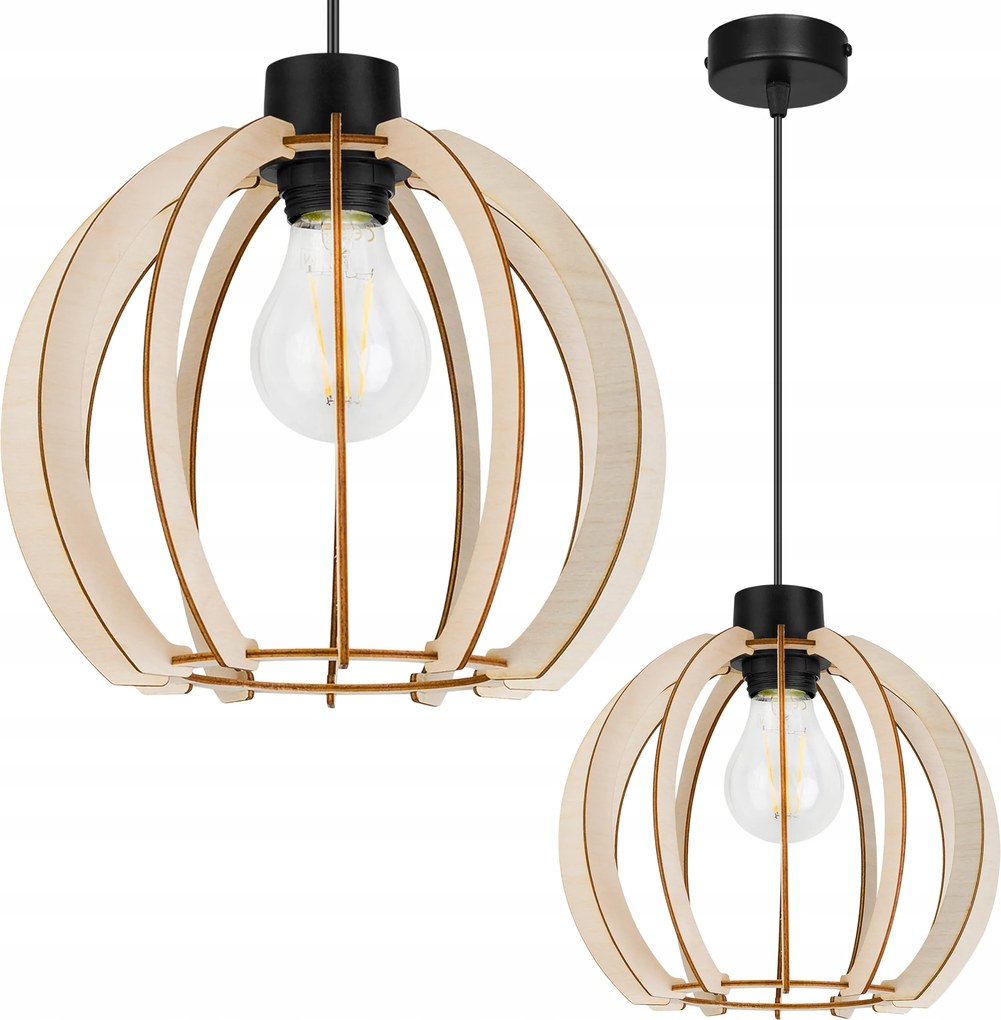 Mennyezeti Lámpa Lógó Egyetlen Csillár Fa Modern Boho Led