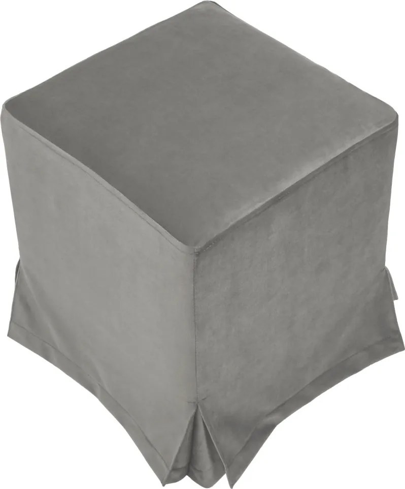 Cube H puff huzattal - H34 szövet - világosszürke R