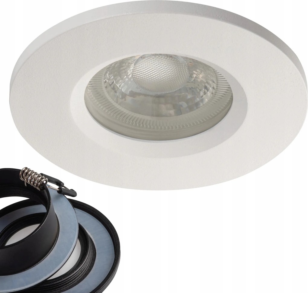 Mennyezeti Led gyűrű lámpatest fürdőszoba Talu IP44 fehér