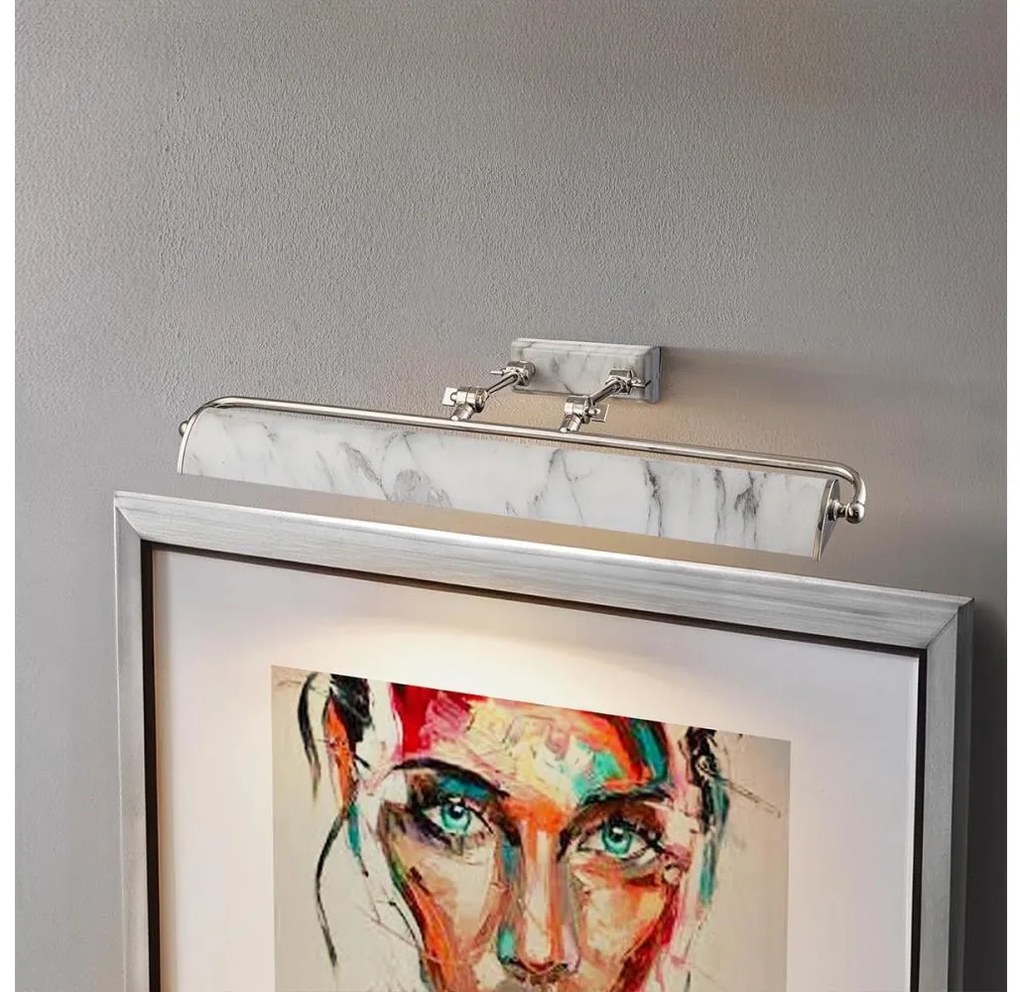 Elstead WINCHFIELD-PLL-PN-WM -Képmegvilágító WINCHFIELD 4xE14/40W/230V márvány