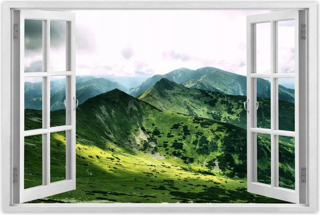 Poszterek 90x60 Tátra Lengyel hegyek Kilátás