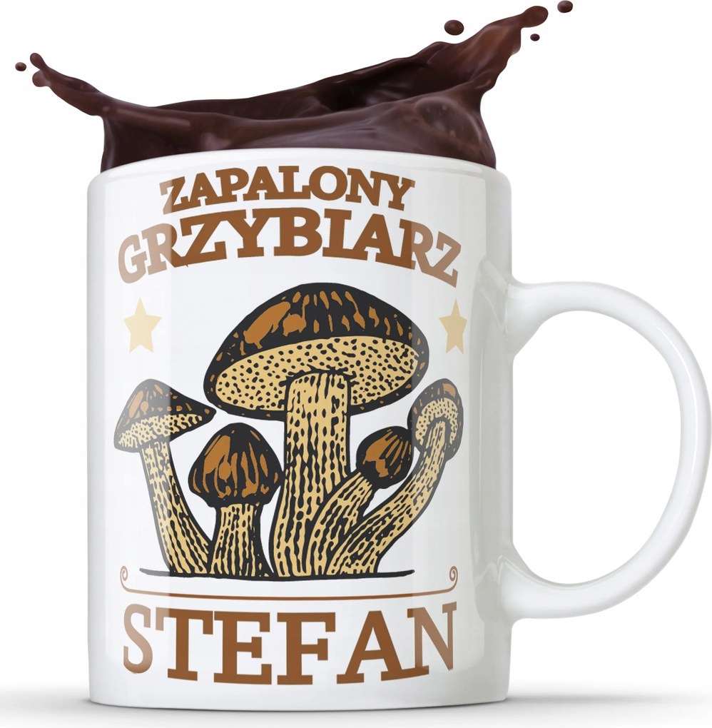 Bögre Meggyújtott Gombász Bögre Az Én Nevem Ajándék