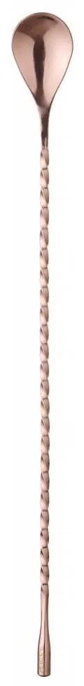 Rézszínű rozsdamentes acél koktélos kanál – Hendi