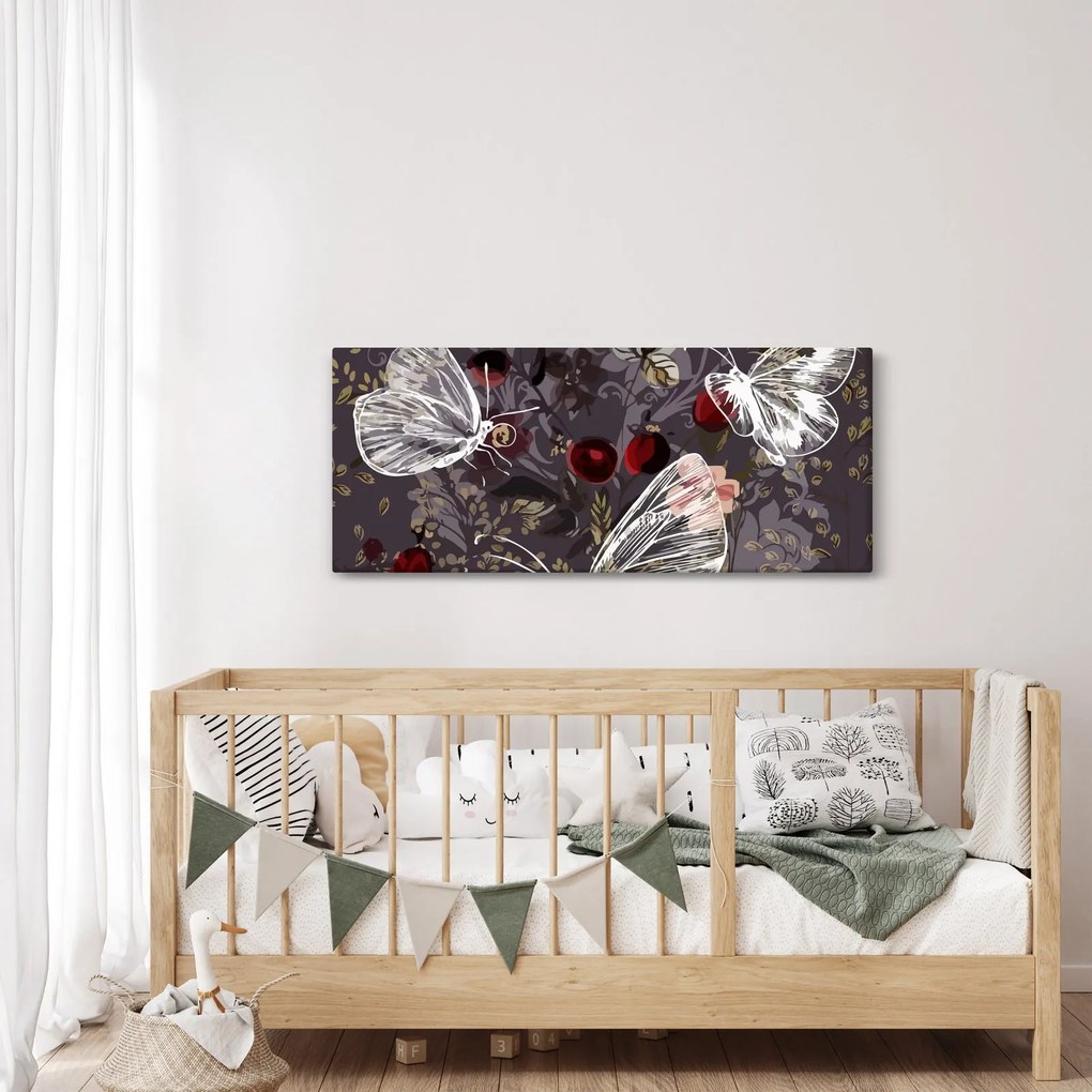 Pillangók képe (120x50 cm)