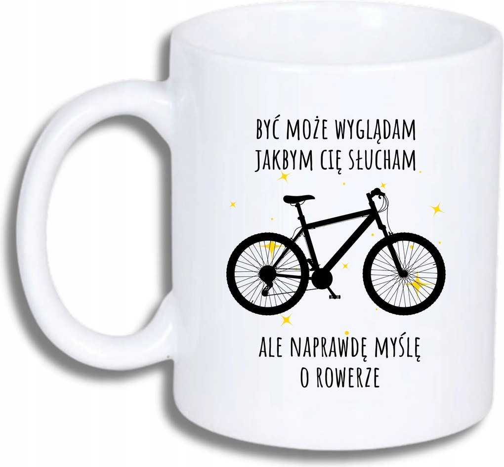 Fehér Bögre Kerékpárosnak Vicces Ajándék MI A Kerékpárról