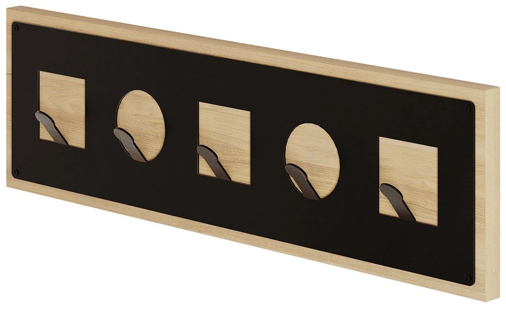 Fali fogas Icon Hanger - Sapphire, Oak