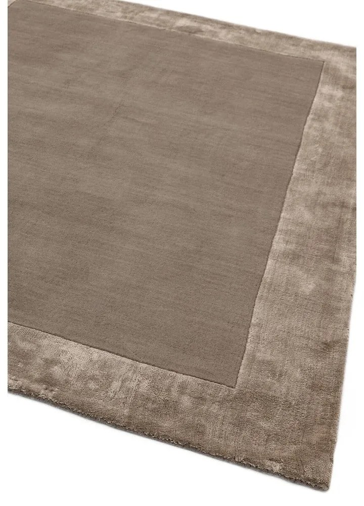 Barna kézi szövésű gyapjú keverék szőnyeg 160x230 cm Ascot – Asiatic Carpets