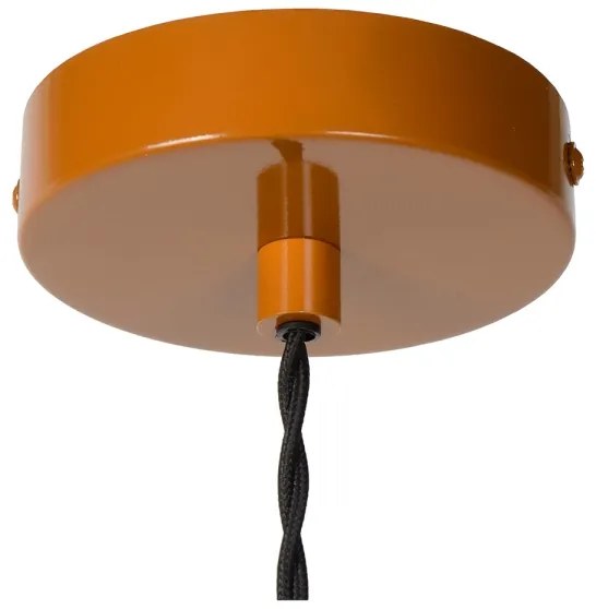 Lucide 30485/40/44 - Csillár zsinóron MARNE 1xE27/60W/230V narancssárga