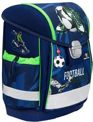 Iskolatáska, fémcsat, BELMIL Classy Final Goal, foci (BL40313AG81F)