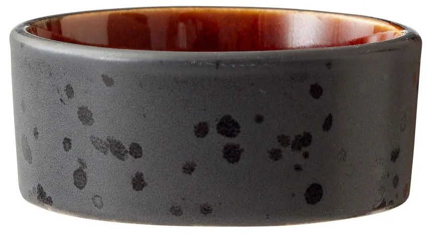 Fekete kerámia szervírozó tálka szett 4 db-os Gastro Black/Mix – Bitz