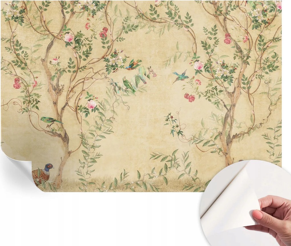 Fotótapéta Fali tapéta Hálószobába és Nappaliba Virágos ékezetek 152x104