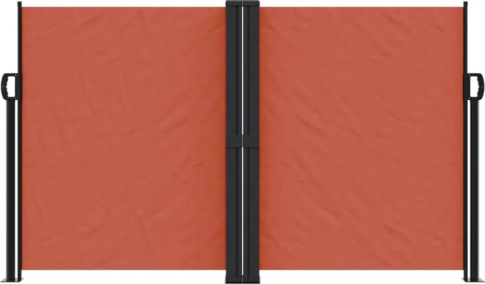Terrakotta behúzható oldalsó napellenző 140 x 600 cm
