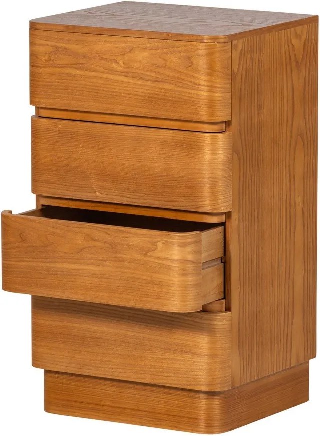 Natúr színű komód 40x70x34 cm Fejo – WOOOD