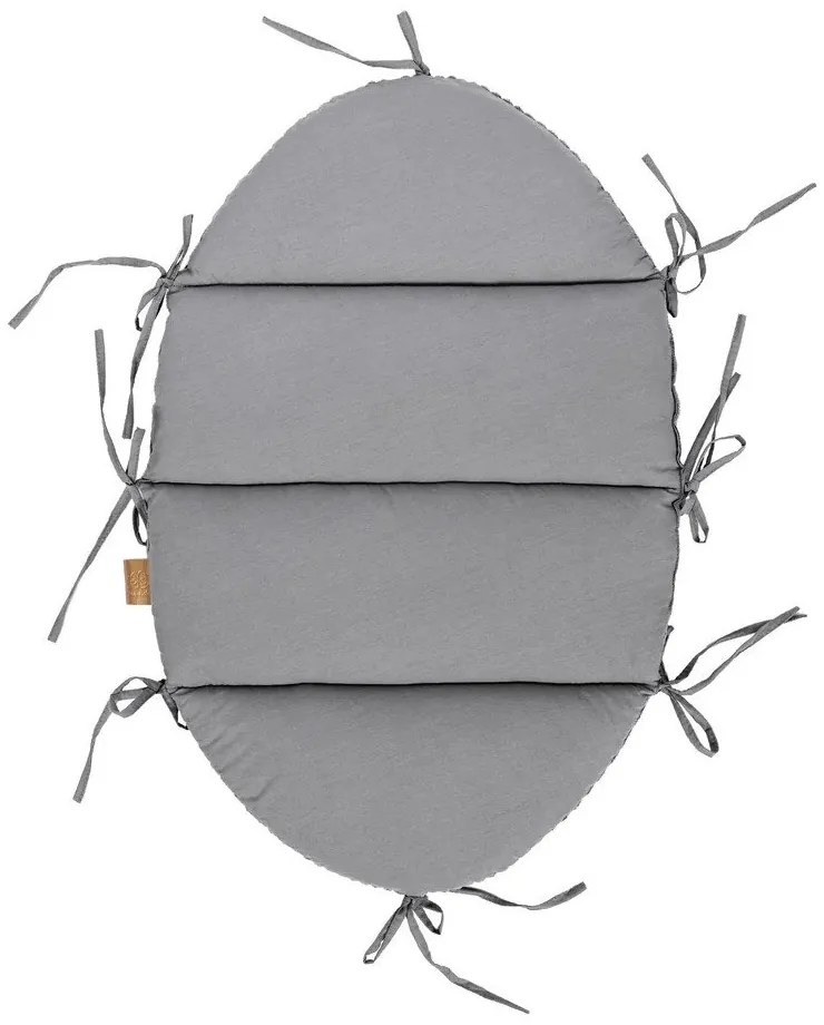 Szürke babafészek 47x70 cm – Meowbaby