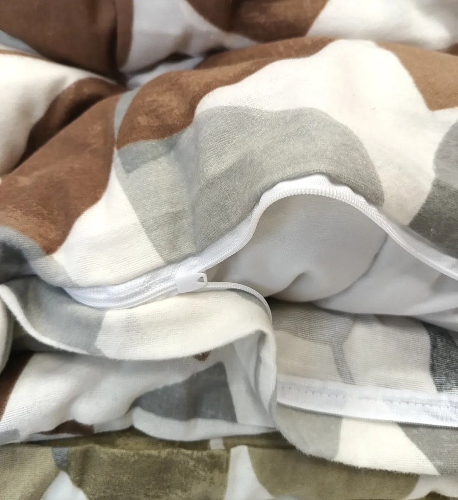 Flanel lepedők Euphoria TiaHome - 1x Párna 90x70cm, 1x Paplan 140x200cm