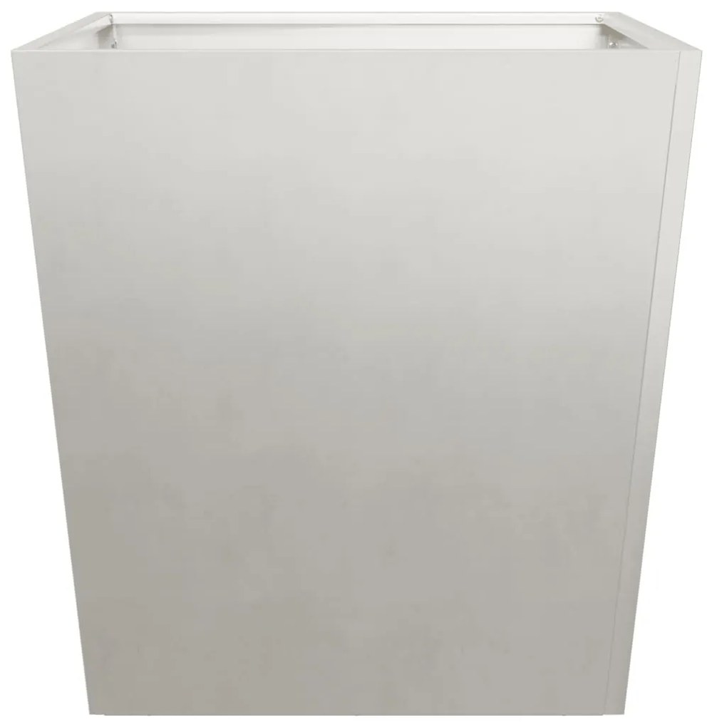 rozsdamentes acél kerti virágtartó 50 x 50 x 50 cm