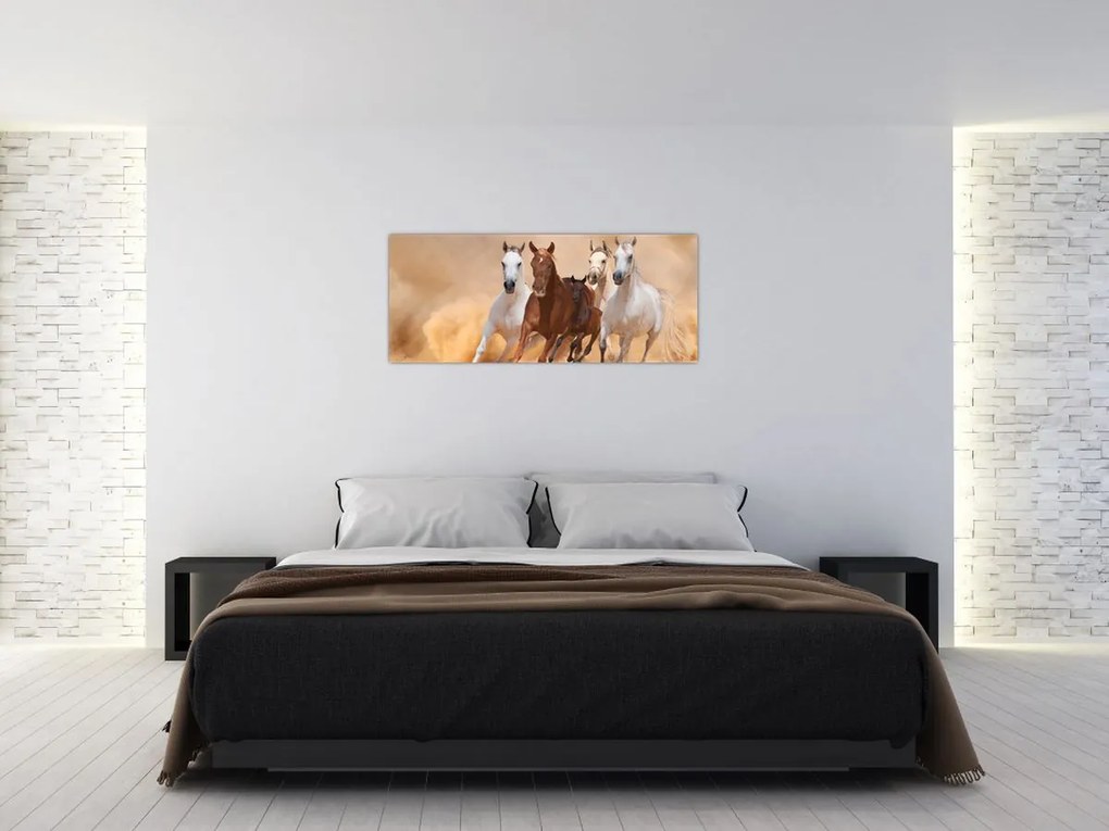 Kép - Lócsorda (120x50 cm)