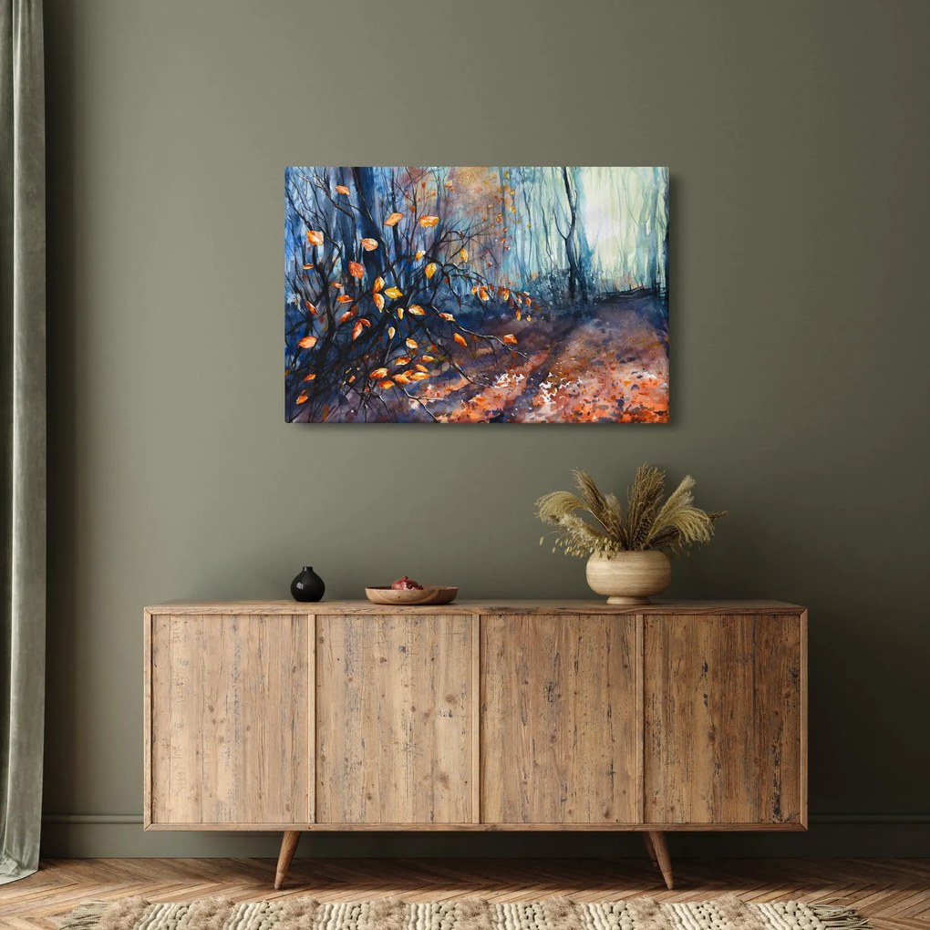 Kép - Az őszi nap sugarai (90x60 cm)