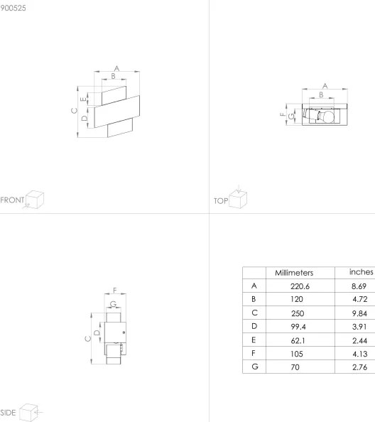 Eglo 900525 - Fali lámpa TIMPAROSSA 1xE27/40W/230V fehér