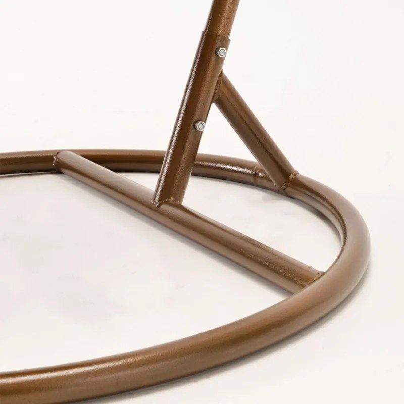 Világosbarna TROPIKAL függőszék állvánnyal